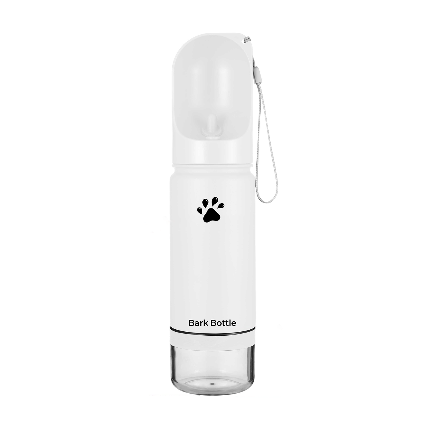 Bark Bottle™ - Dog Water Bottle 400ml white